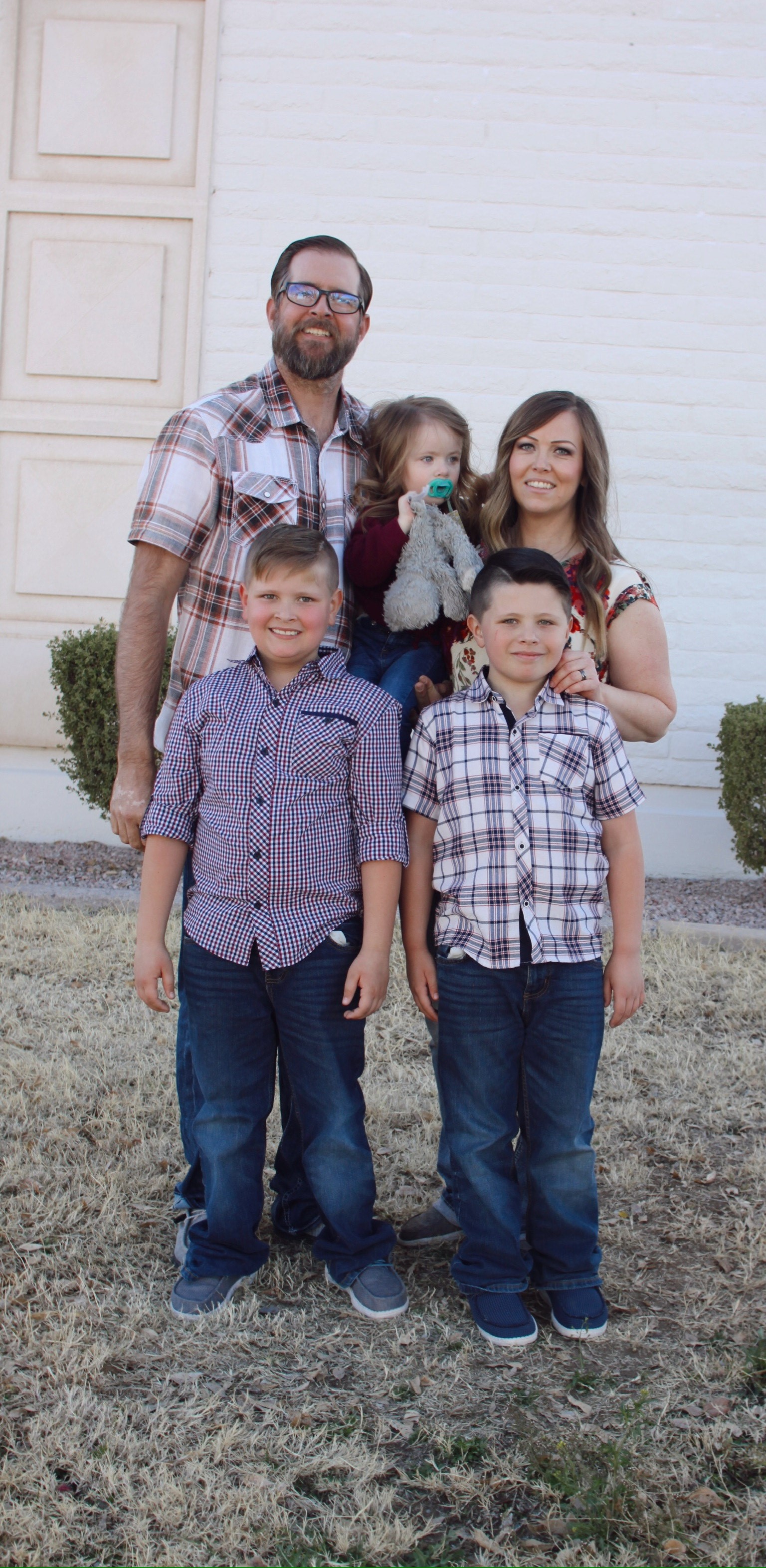 Jake Hall Family Jake Hall with Ridgecrest Electric Family